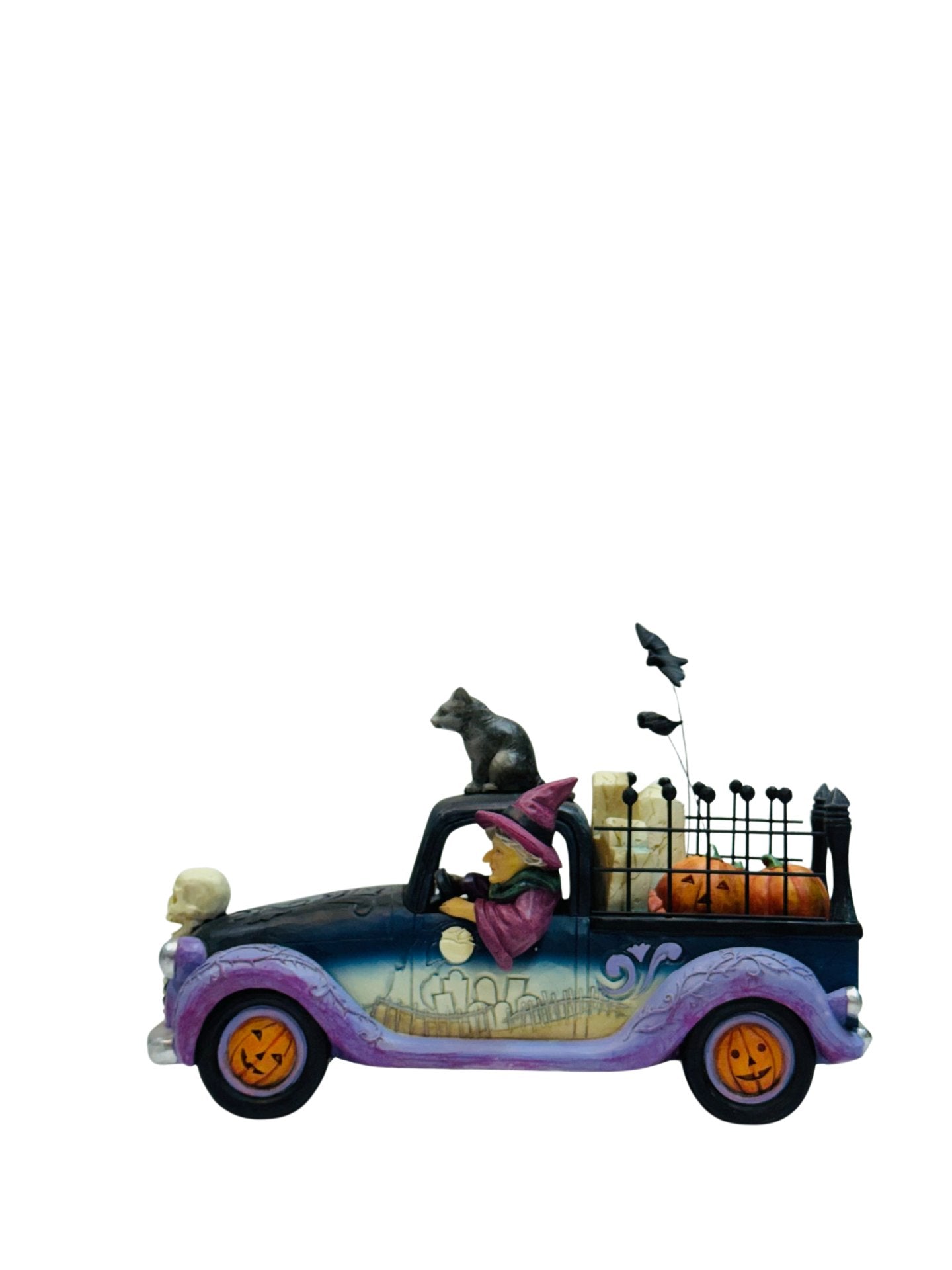 Jim Shore Halloween Truck Figurine