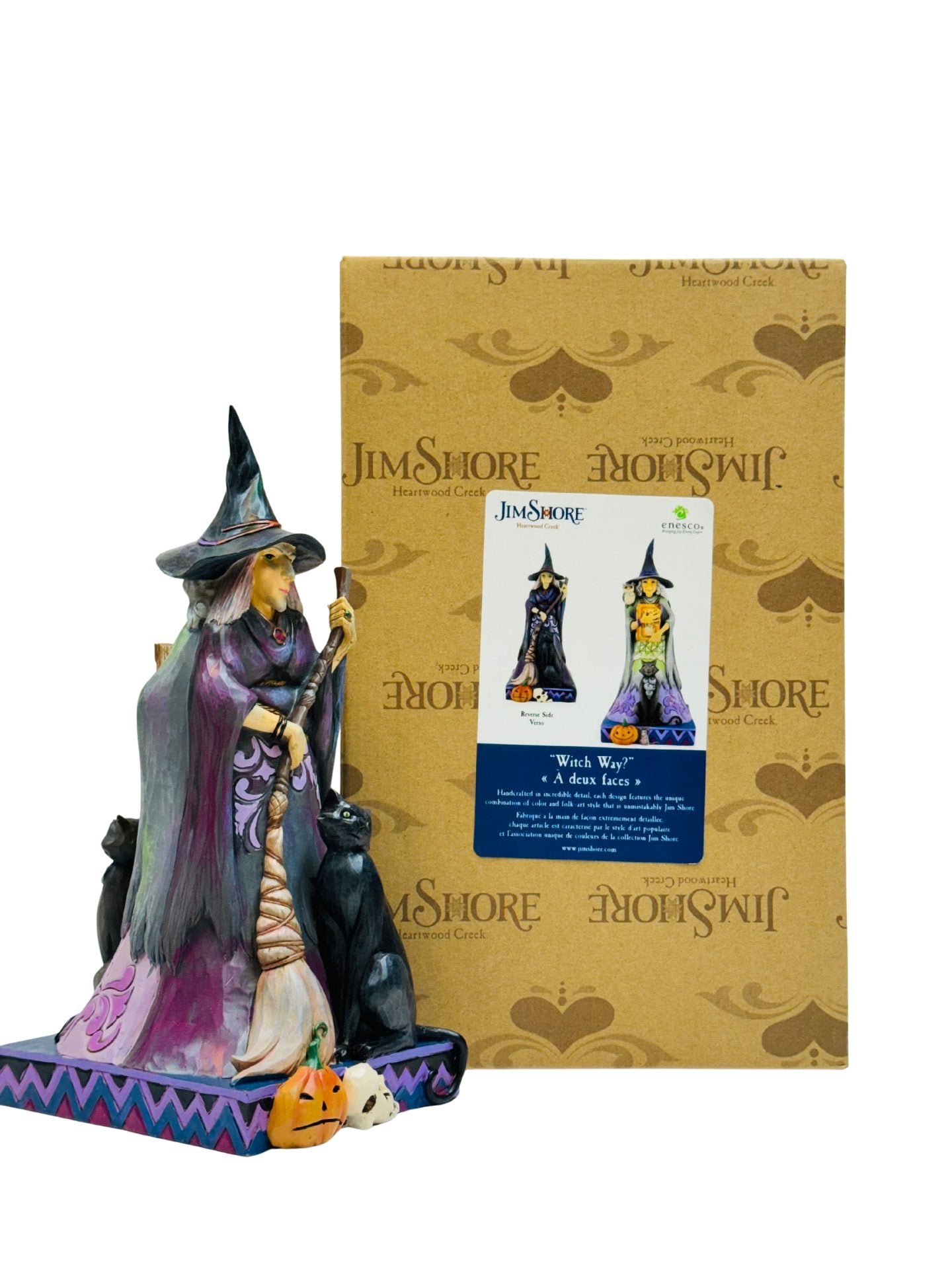 Jim Shore Good vs. Evil Witch Figurine