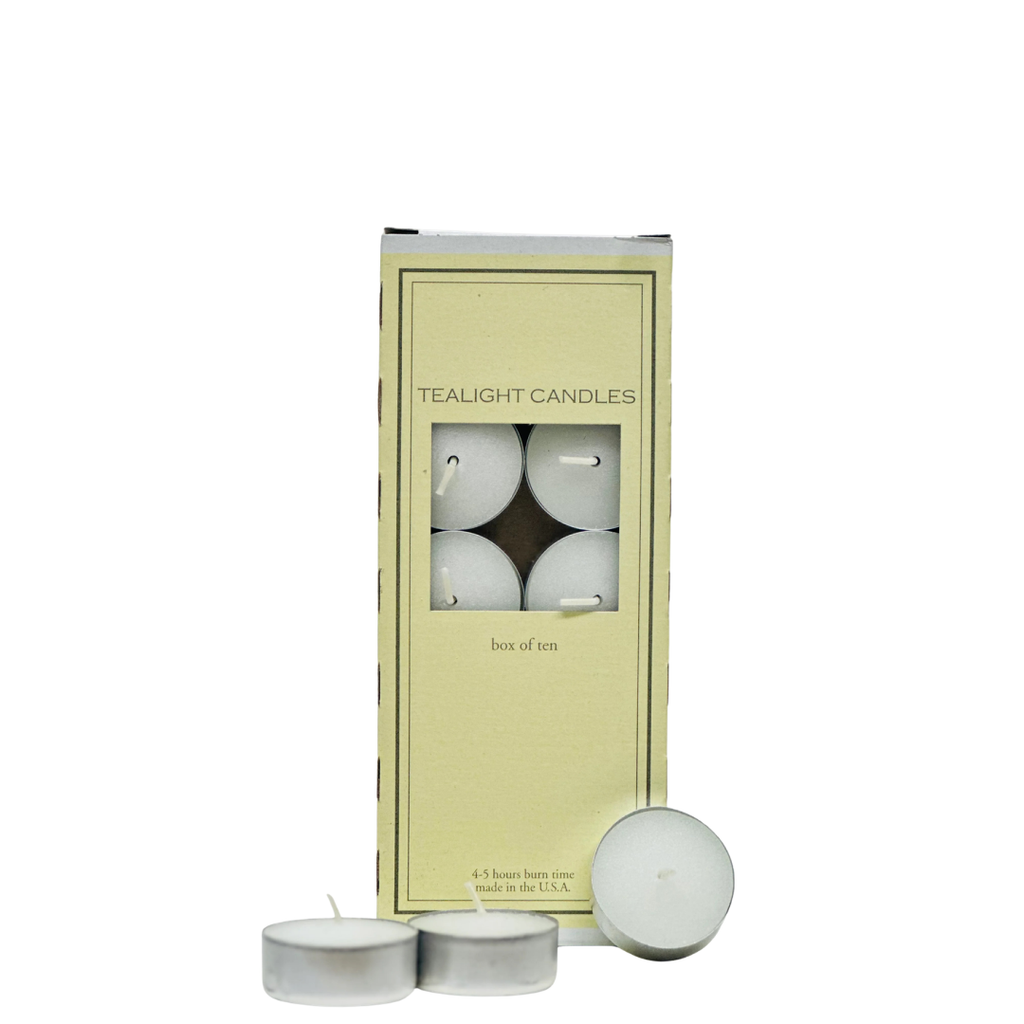 White TeaLight Candles - Box of 10