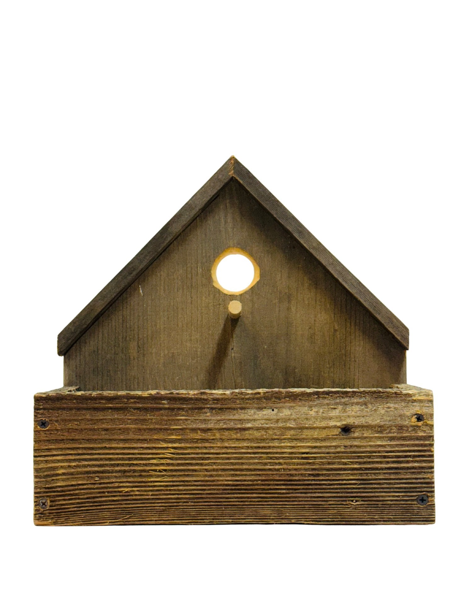 Large Handmade Recycled Wood Birdhouse by Richard
