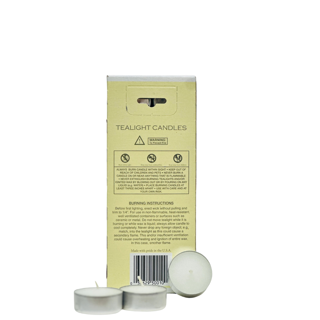 White TeaLight Candles - Box of 10