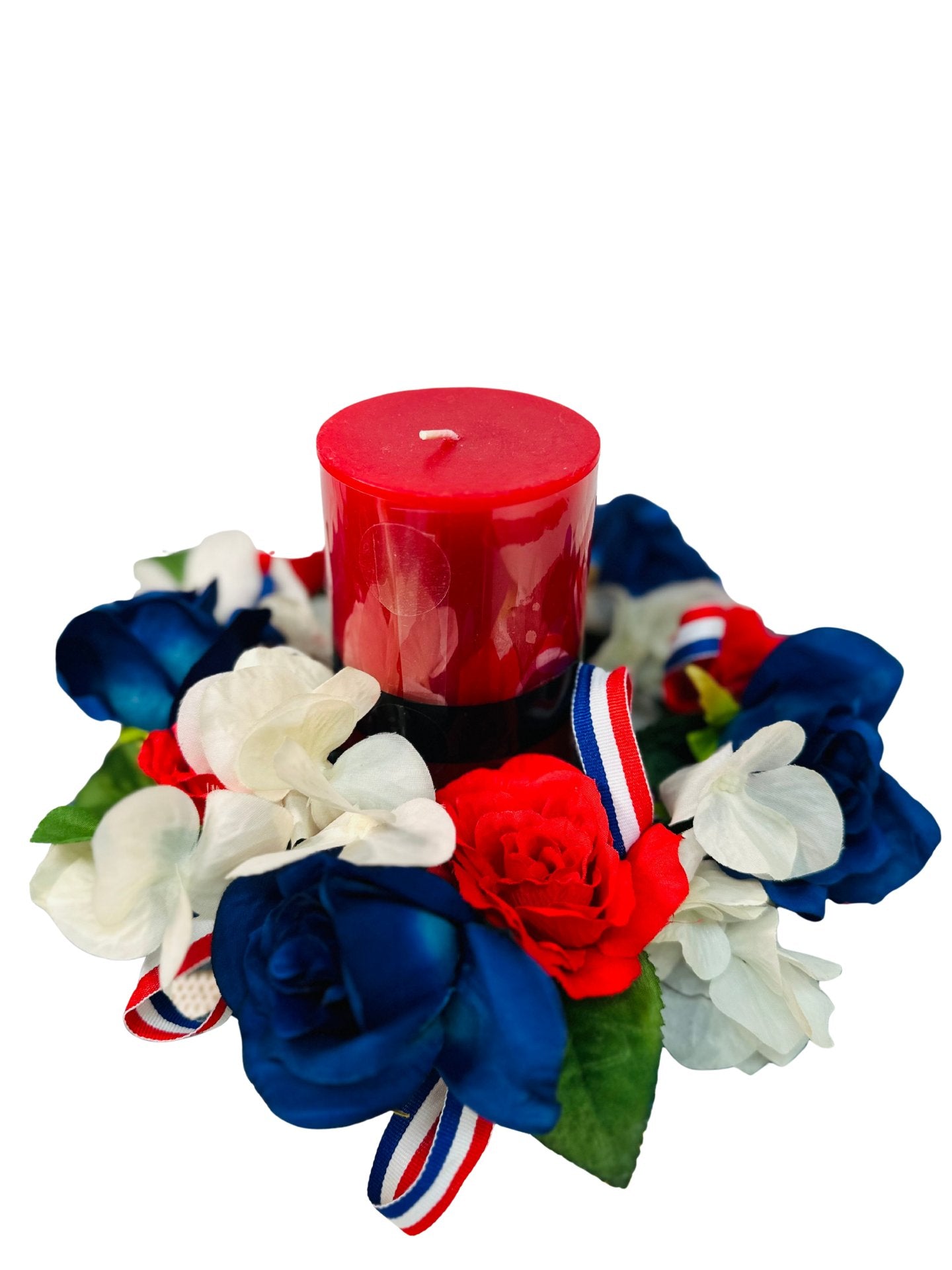 Handmade Americana Candle Ring
