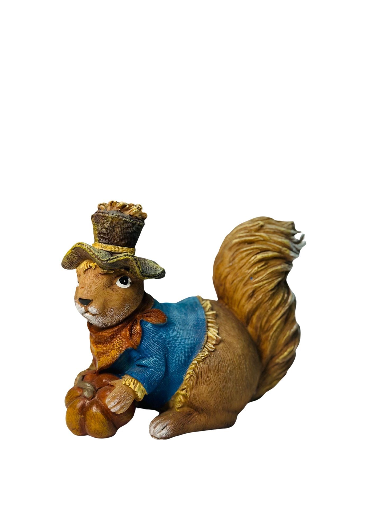 Fall Squirrel Figurines