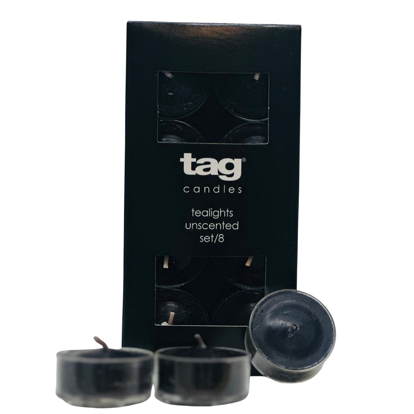 Unscented Colored Tealights – Pack of 8