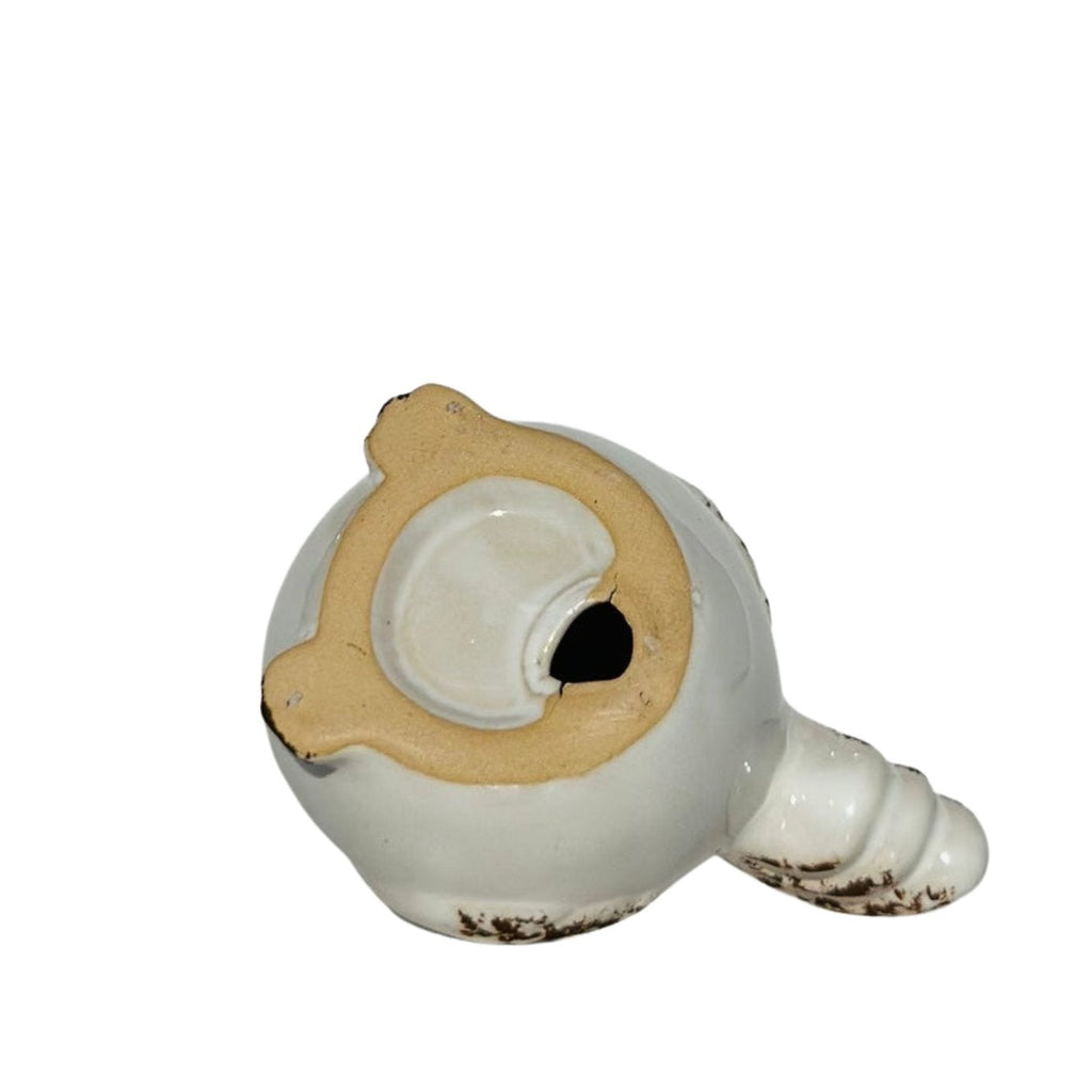 Rustic Ceramic Rooster Figurine