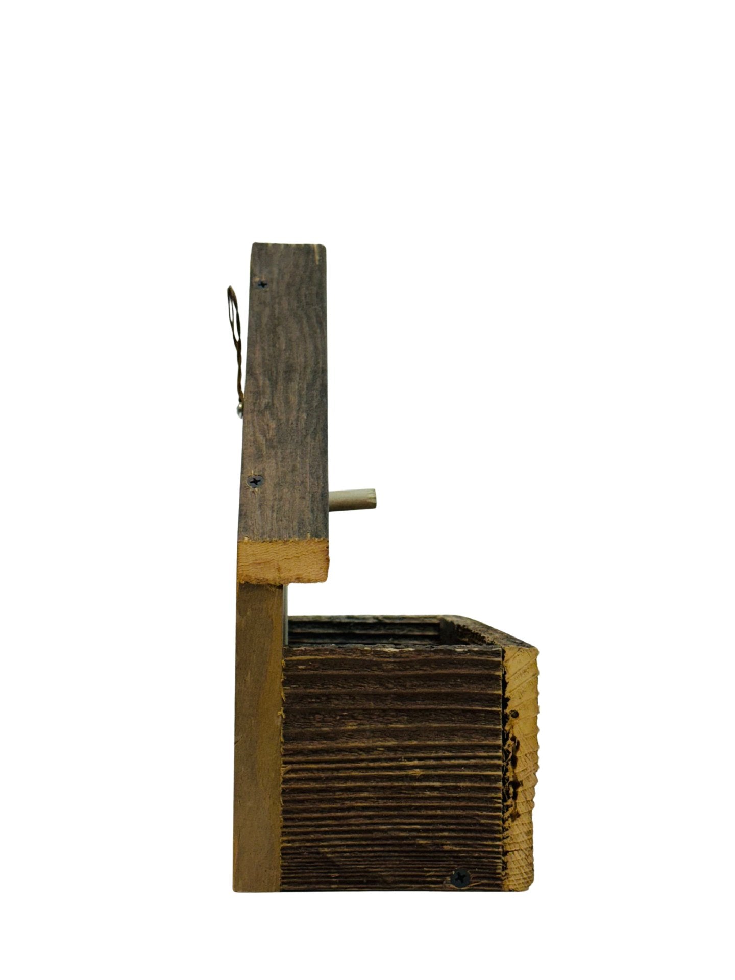 Large Handmade Recycled Wood Birdhouse by Richard