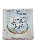Bayside Clams Tin Print