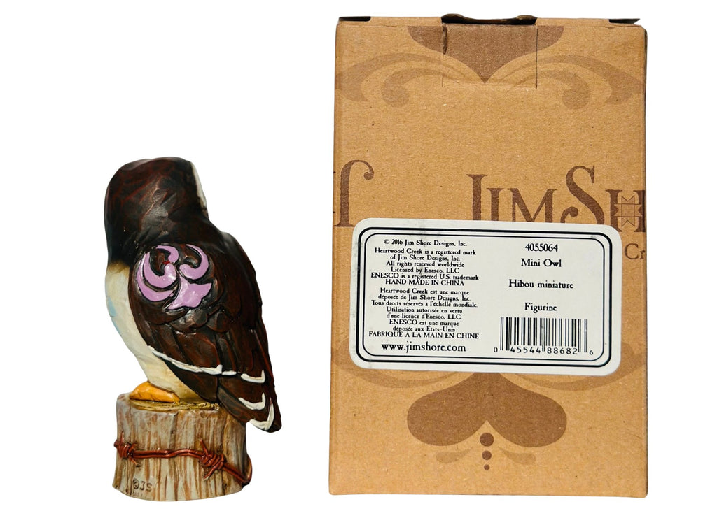 Jim Shore- Mini Owl Hibou Miniature