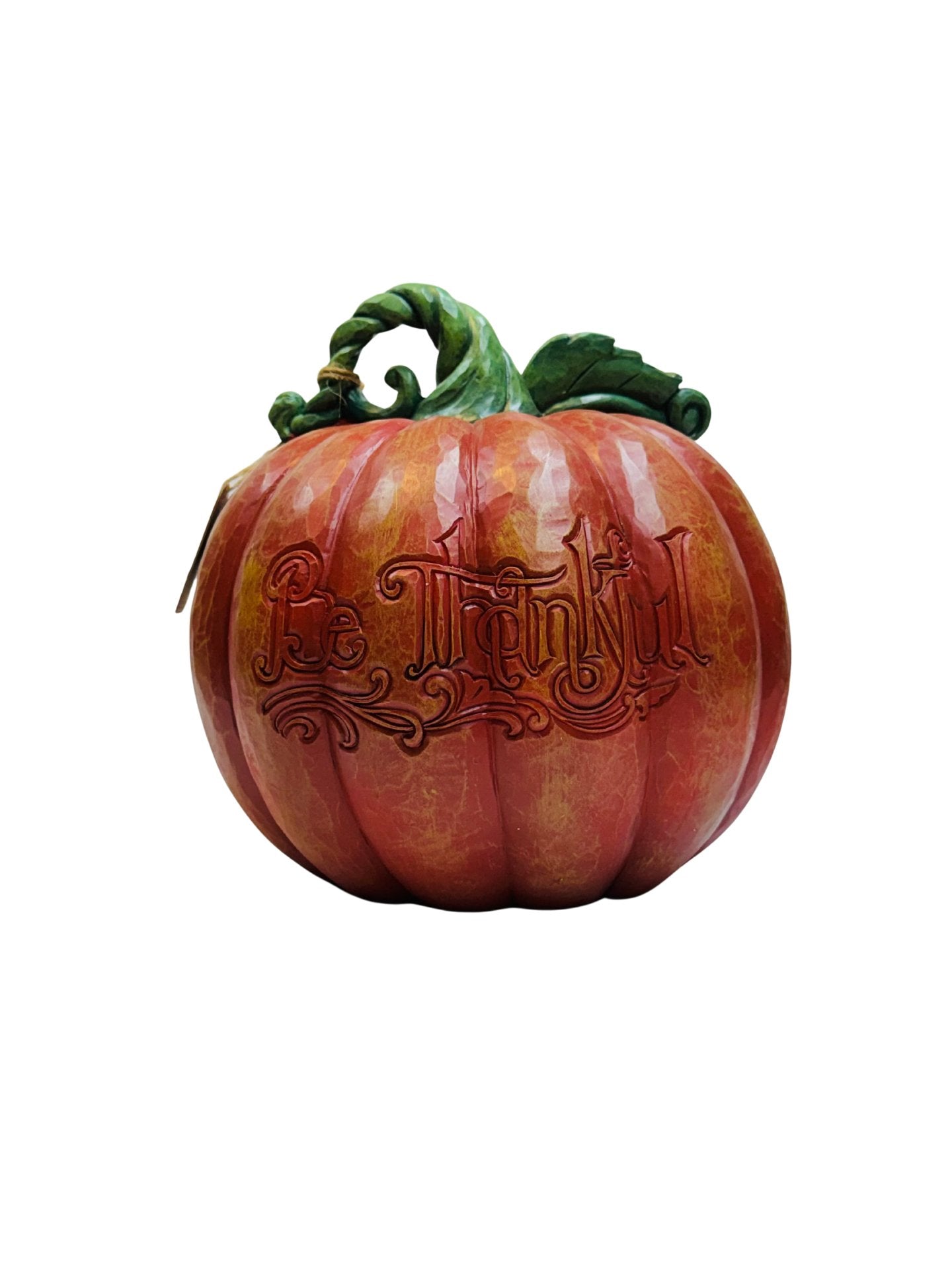 Jim Shore Thanksgiving Pumpkin Figurine