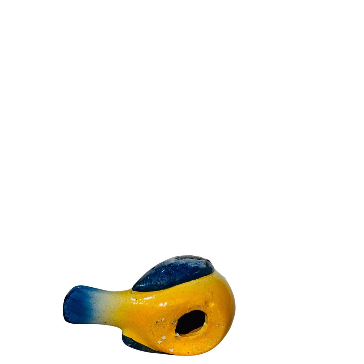 Ceramic Golden Belly Bluebird Figurine