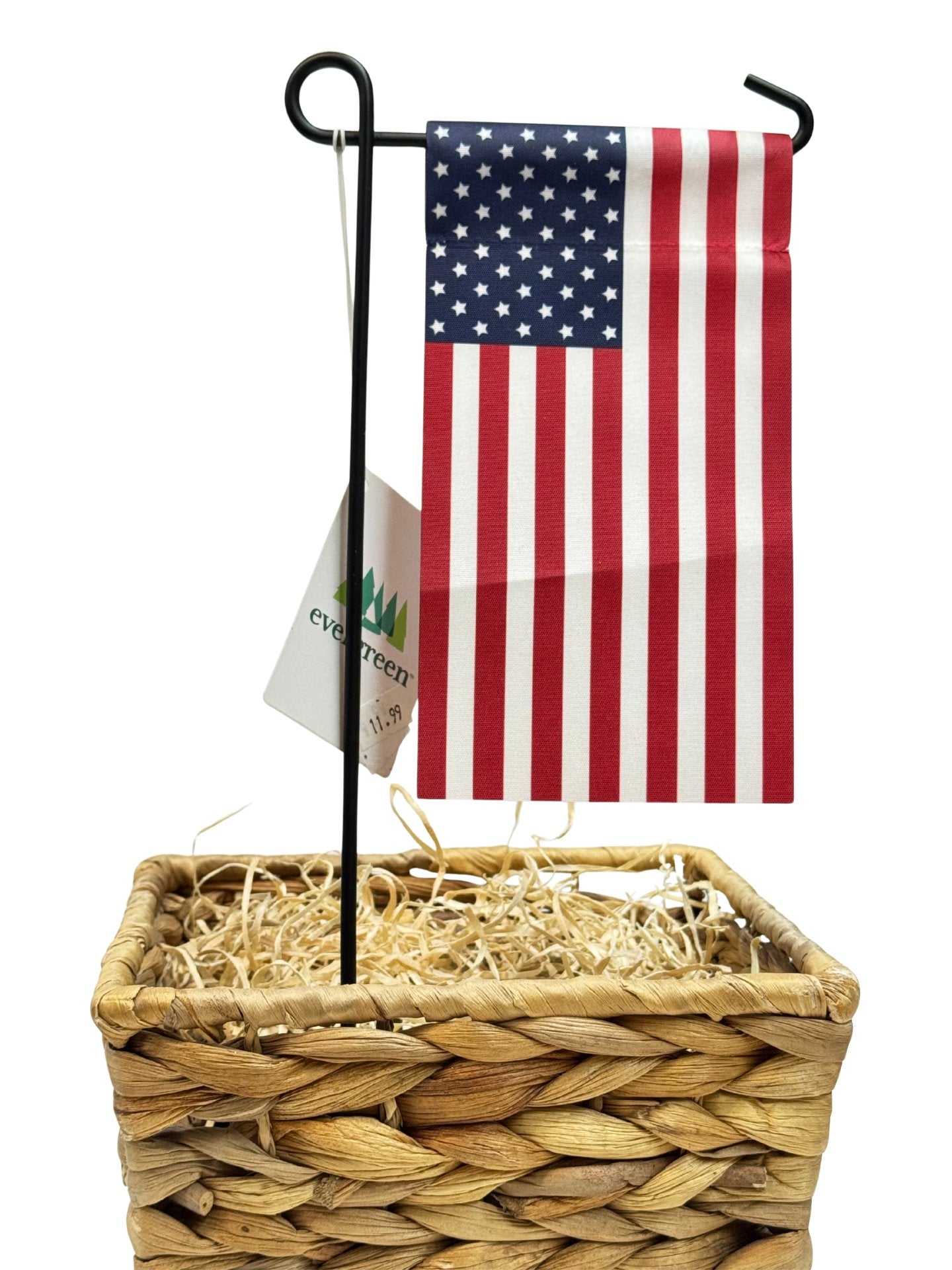Small American Flag Garden Stake