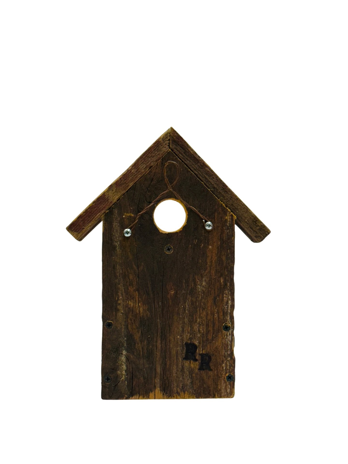 Handmade Recycled Wood Birdhouse by Richard