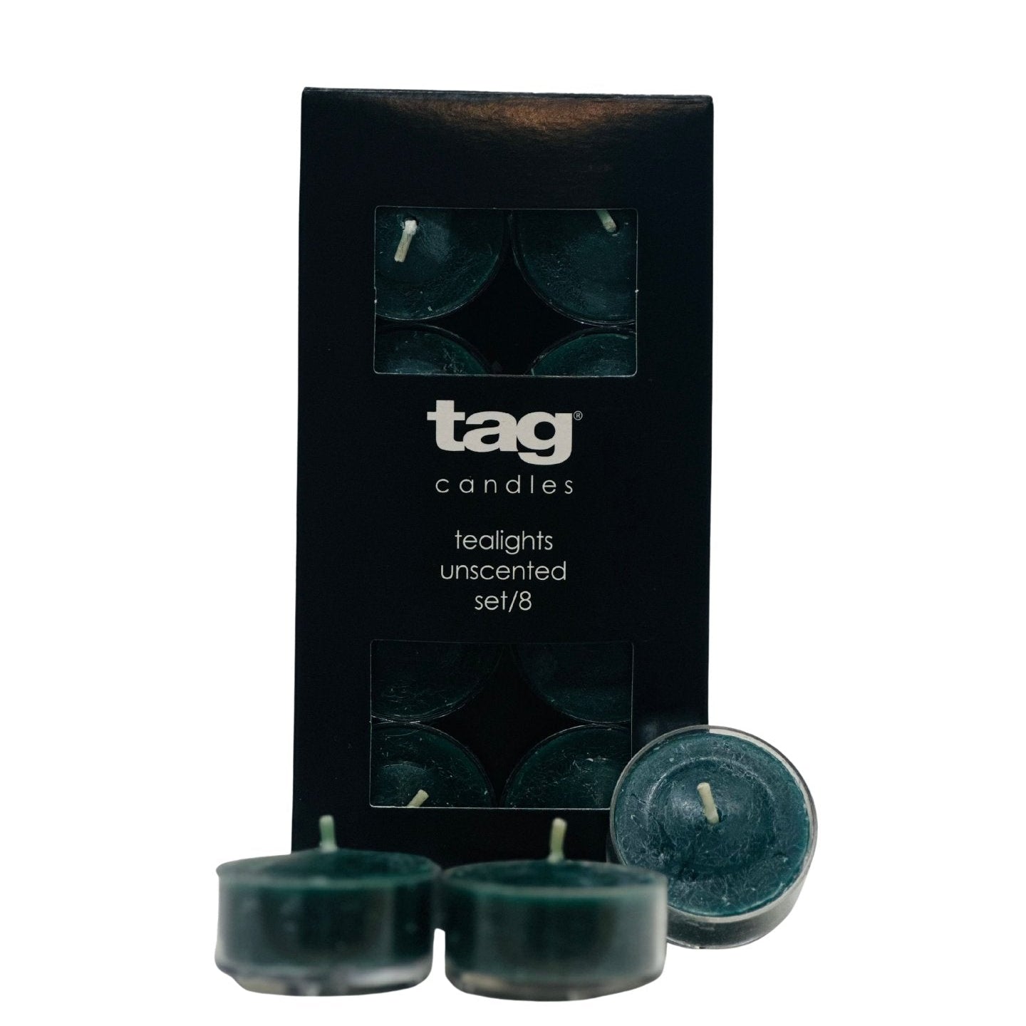 Unscented Colored Tealights – Pack of 8