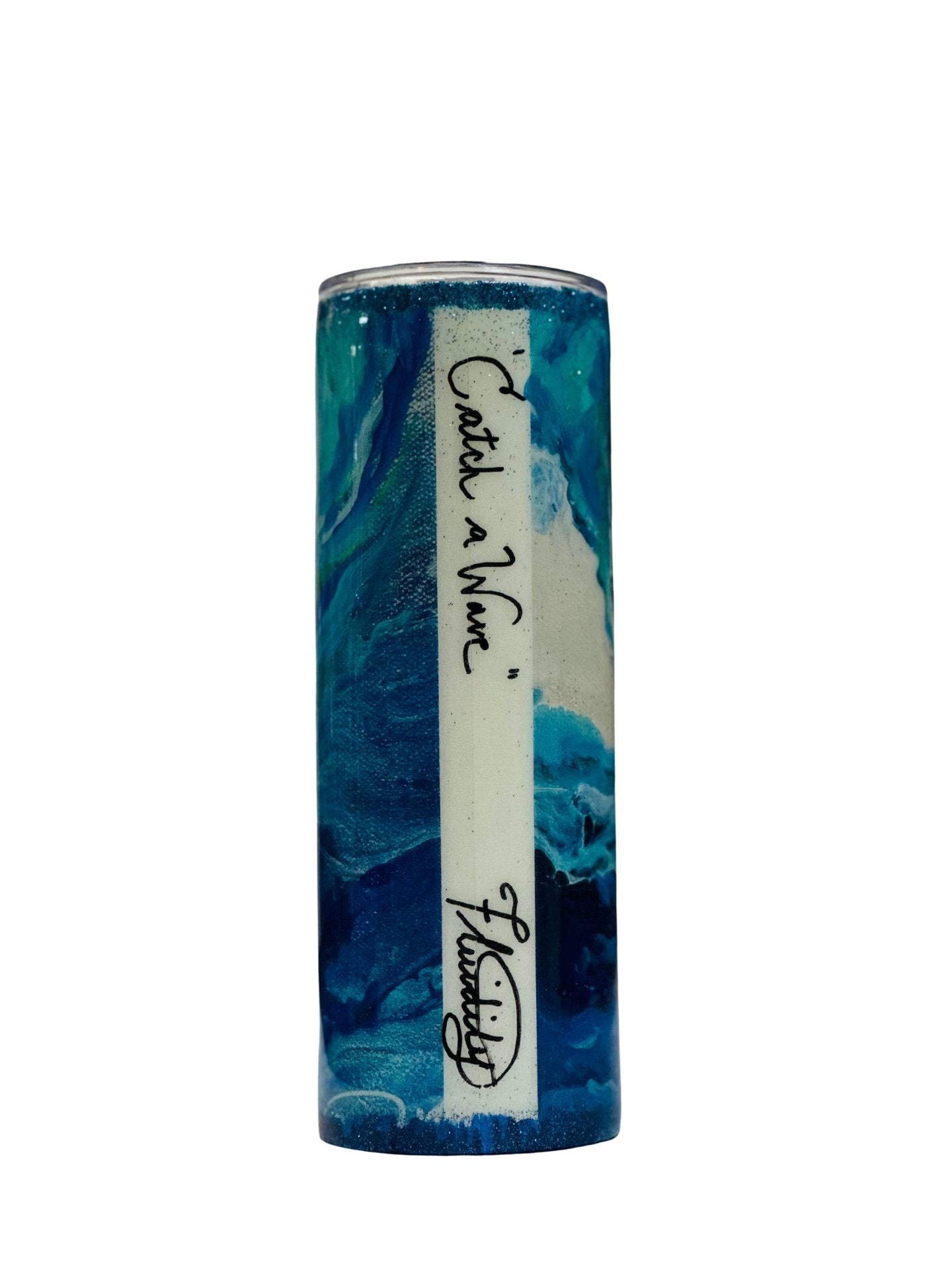 Fluidity Handmade Ocean Water Bottle