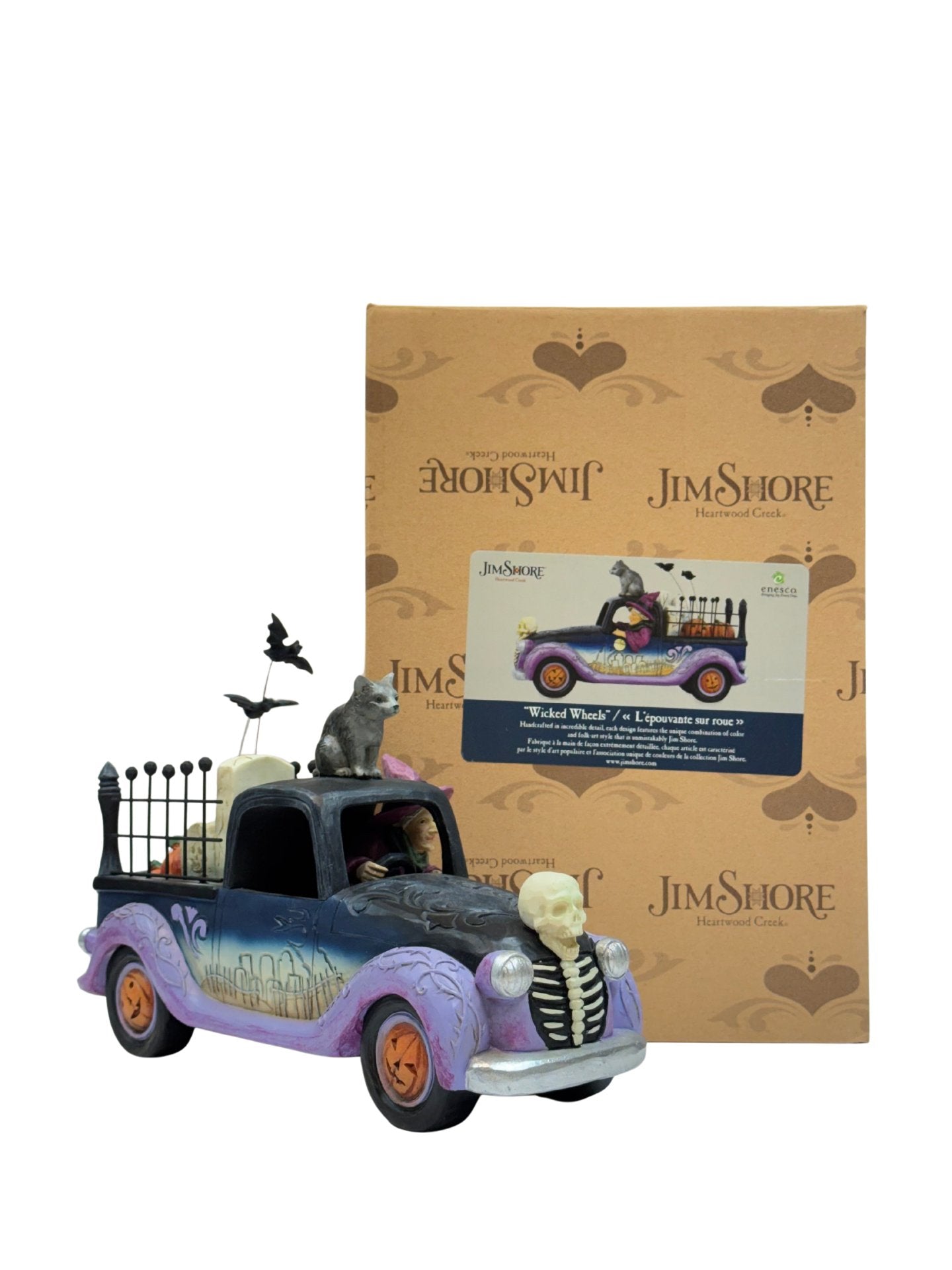 Jim Shore Halloween Truck Figurine