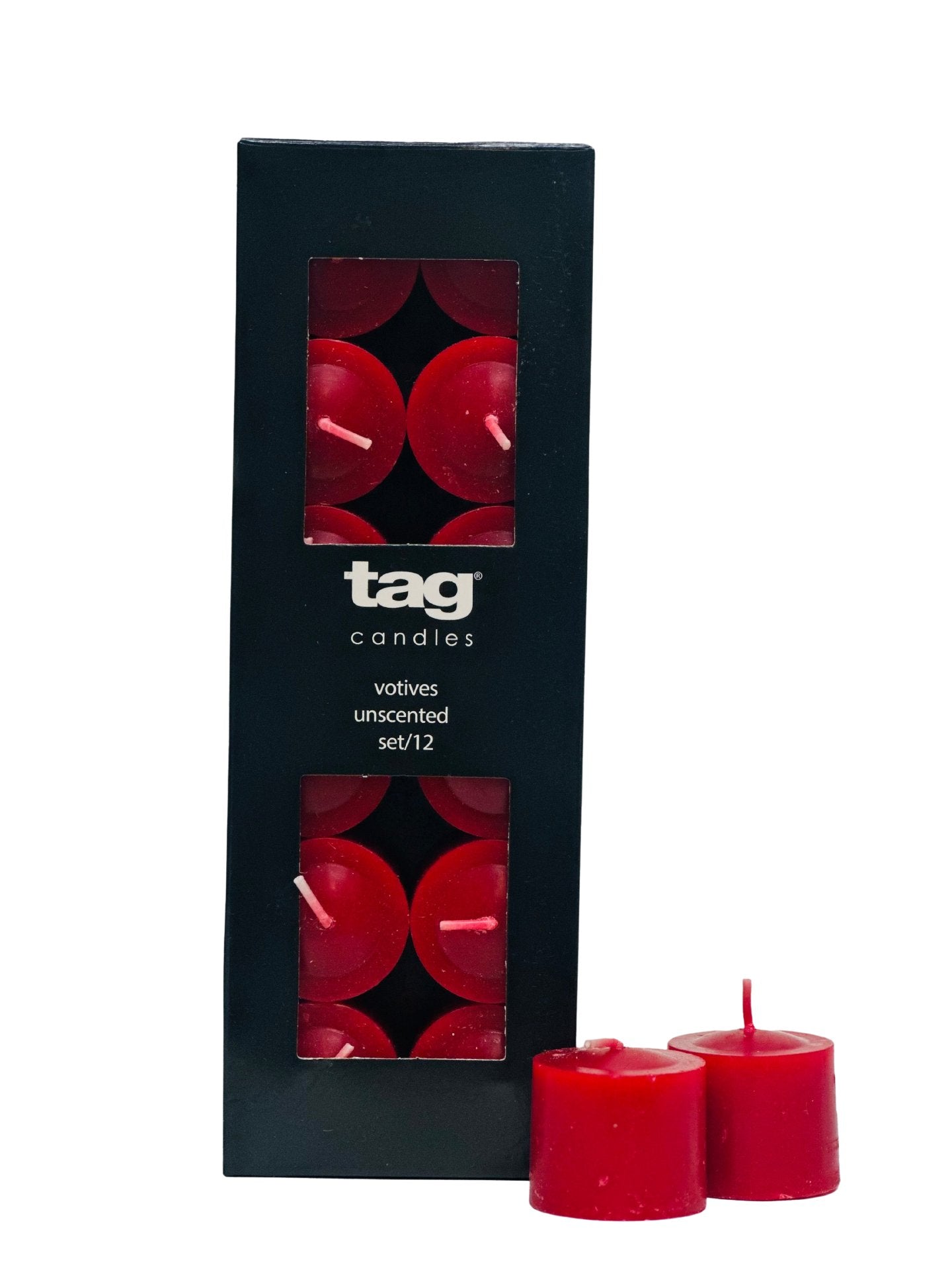Unscented Votive Candles - Pack of 12