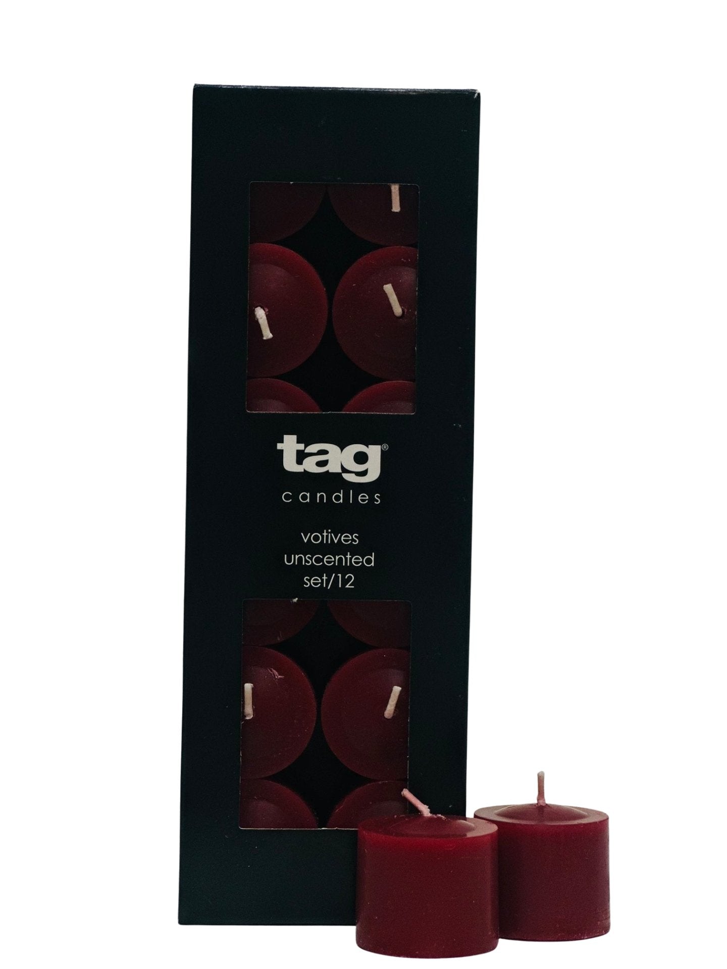 Unscented Votive Candles - Pack of 12